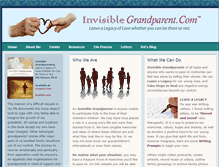 Tablet Screenshot of invisiblegrandparent.com